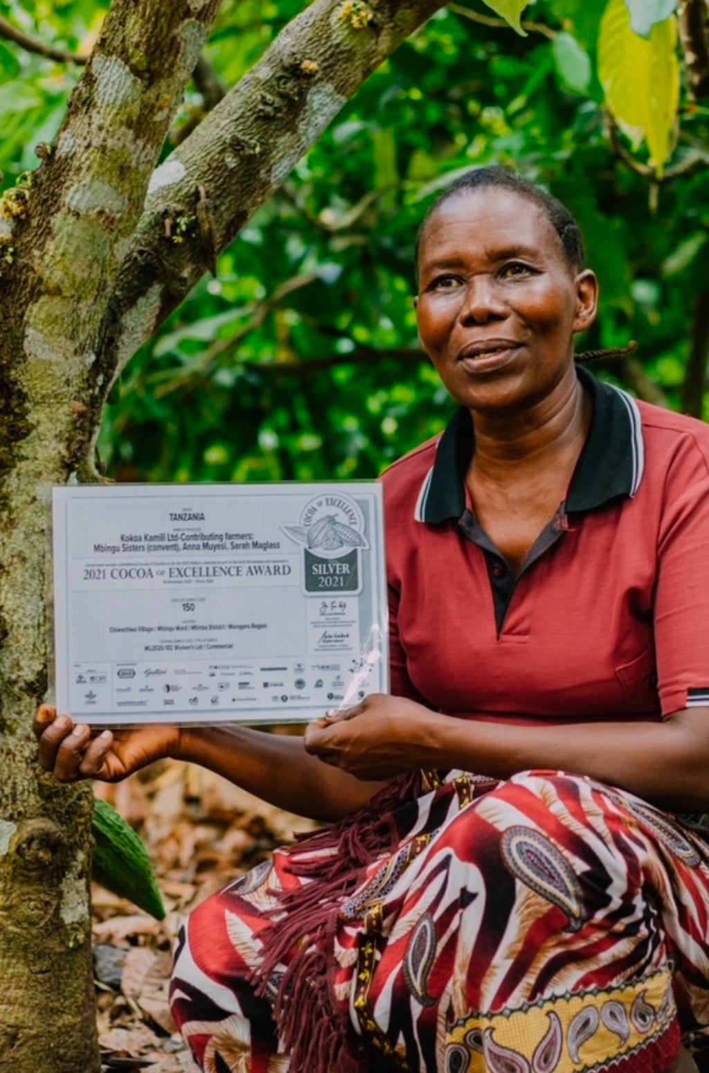 Ciocolată de specialitate 72% - origine Tanzania Kakao Kamili ORGANIC (lotul femeilor)