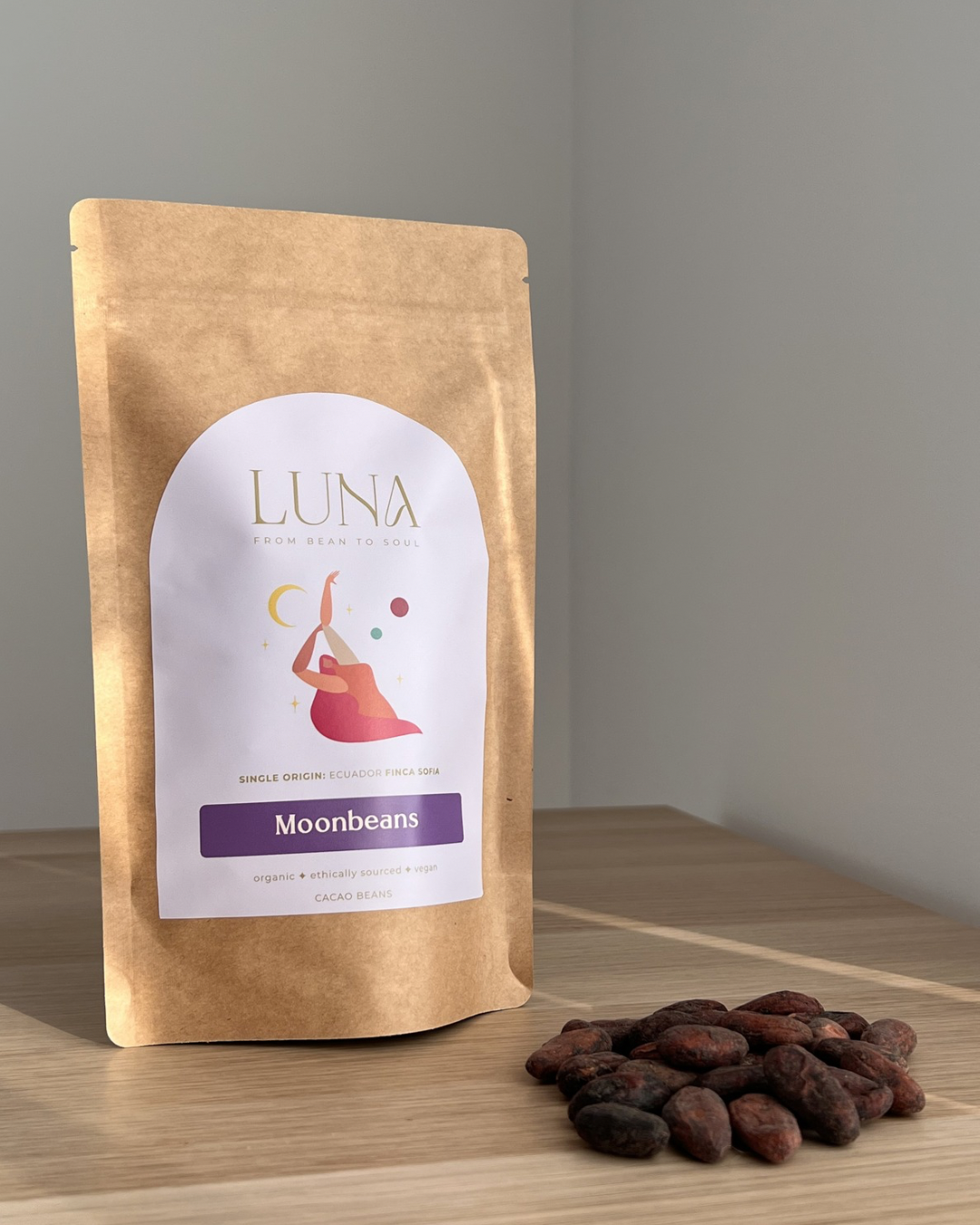 Moonbeans - boabe de cacao coapte blând